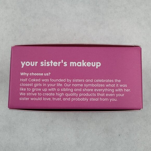 Half Caked Star Bright Loose Setting Powder Translucent 8.5G Makeup Vegan NEW - Picture 7 of 9